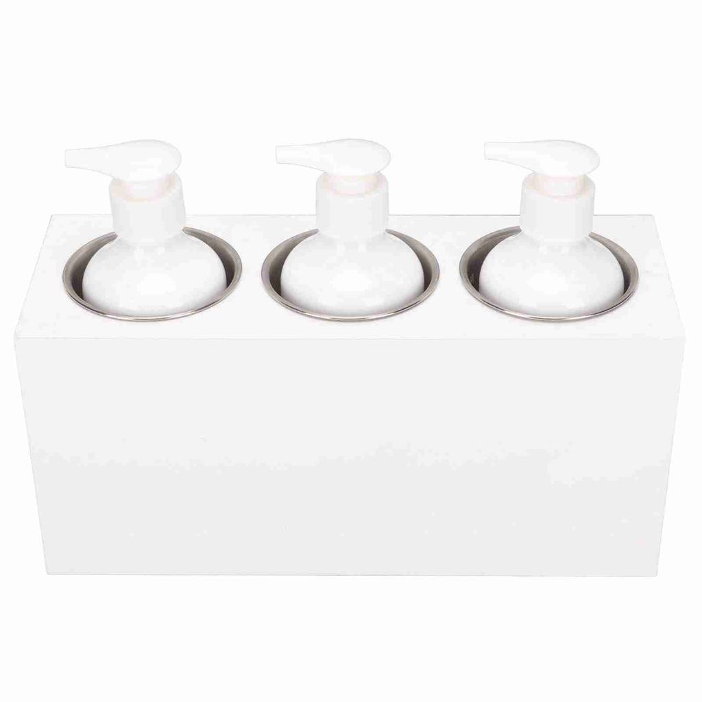 3 Bottle Spa Warmer Adjustable 9 Temperature Mode with Timer Massage Oil Lotion Cream Bottle Heater