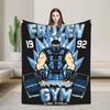 Sub-Zero Mortal Kombat Wool Blankets Fashion Throw Blankets for Home Hotel Sofa 200x150cm Plush Thin Quilt
