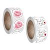 500Pcs Thank You Stickers Seal Labels For Envelope Gift Package Scrapbooking