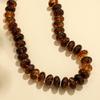 Collana Colorata Esagerata con Perline alla Moda per Donna Design di Nicchia Collana Impilabile Versatile