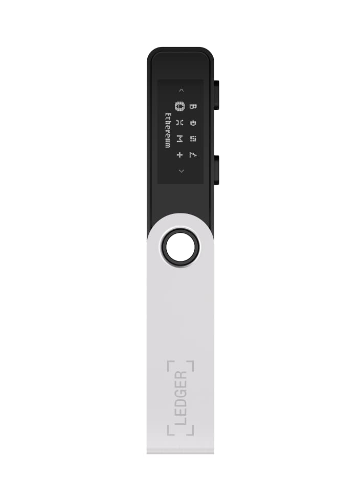 Ledger Nano S Plus Cryptocurrency Hardware Securely Store Your and Tokens - Wallet Crypto, NFTs, (Matte Black)
