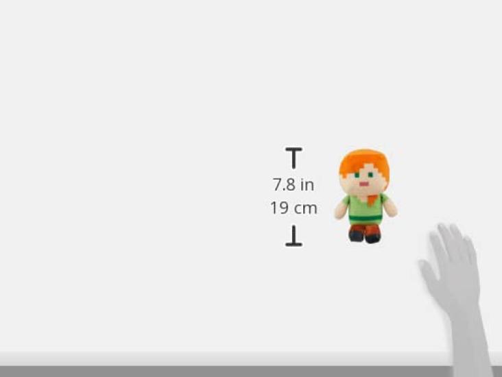 K Company Minecraft Plush Toy Alex MCT-NG3-AL