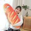 Nice Lovely Long Bread Toast Super Soft Pillow Plush Toys Simulation Toast Sofa Cushion Home Pillow Girls Gifts