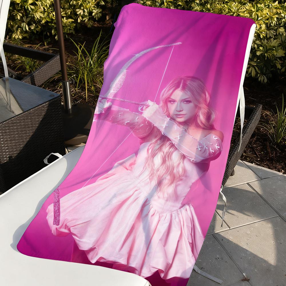 Singer Alexandra Kay Second Wind Towel For Swim Yoga Gym Quick Drying Soft and skin-friendly Beach Towels All-Season