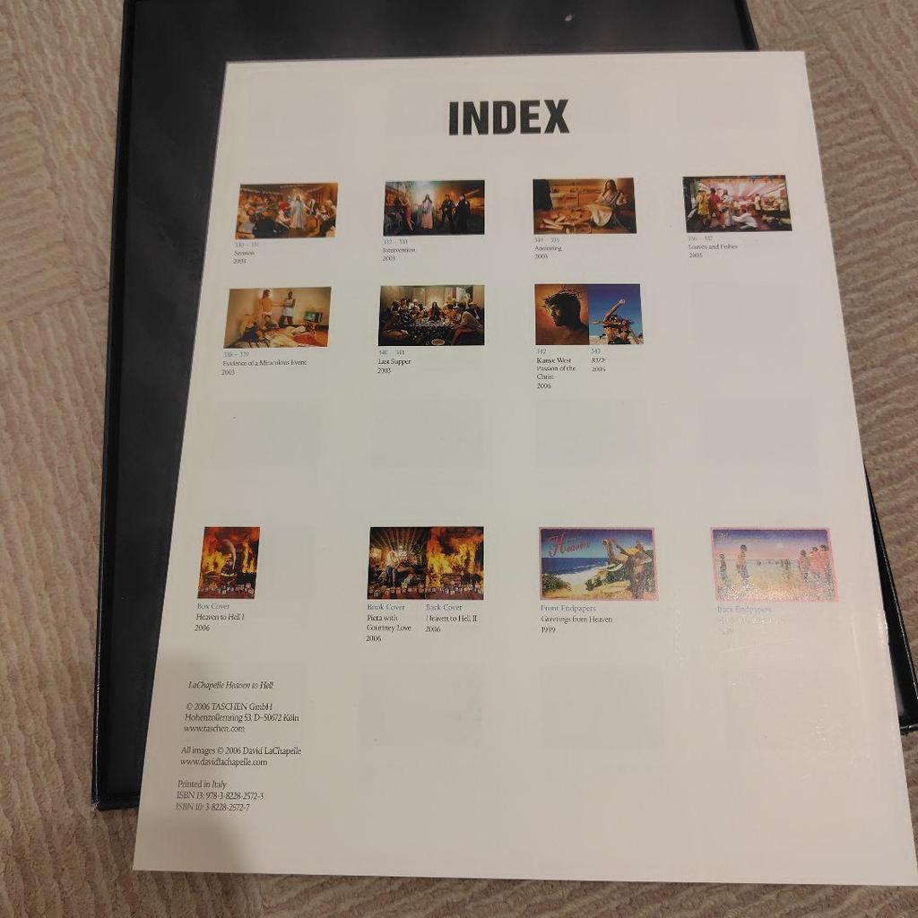 [USED] David LaChapelle Collection "LACHAPELLE HEAVEN TO HELL