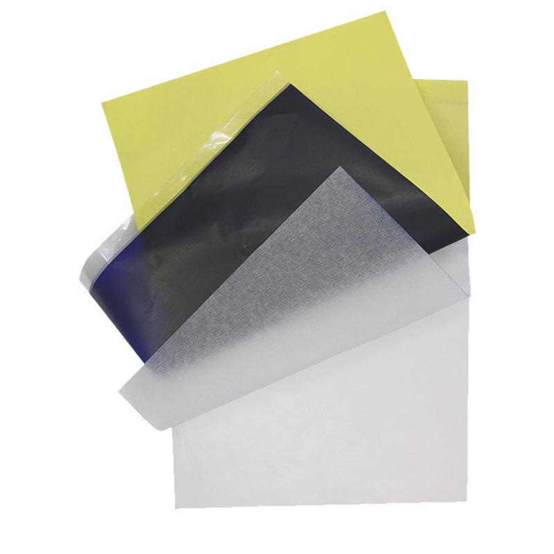 Tattoo Transfer Paper: 4-Sheet A4 Heat Transfer & Carbon Sketch Paper
