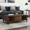 VidaXL Coffee Table Brown Oak 104x60x35 Cm Engineered Wood 827099