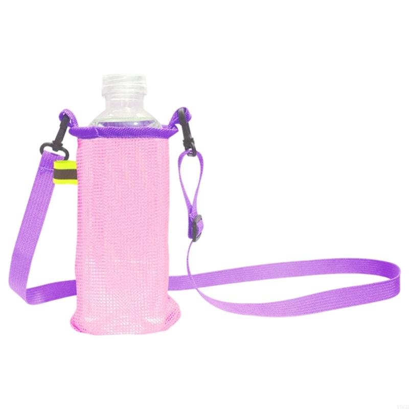 Porte-bouteille d'eau adapté aux enfants Sangle réglable ergonomique Nylon extérieur Manchon pour tasse/boisson Pour usage quotidien Y5GB