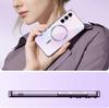 Case for Samsung Galaxy A35 5G, Electro MagSafe, Pink + Glass Screen Protector