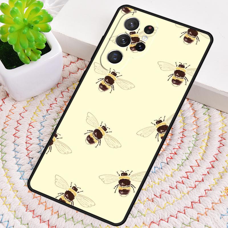 Bees Phone Case for Samsung Galaxy Note 10 Pro S26 Ultra S23 S24 FE S25 S21 S22 PLUS Shockproof Cove
