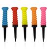 5Pcs Premium Elastic Golf Tees 83mm/3.24'' Rubber Ball Tee Holder Durable Flexible Golf Accessories