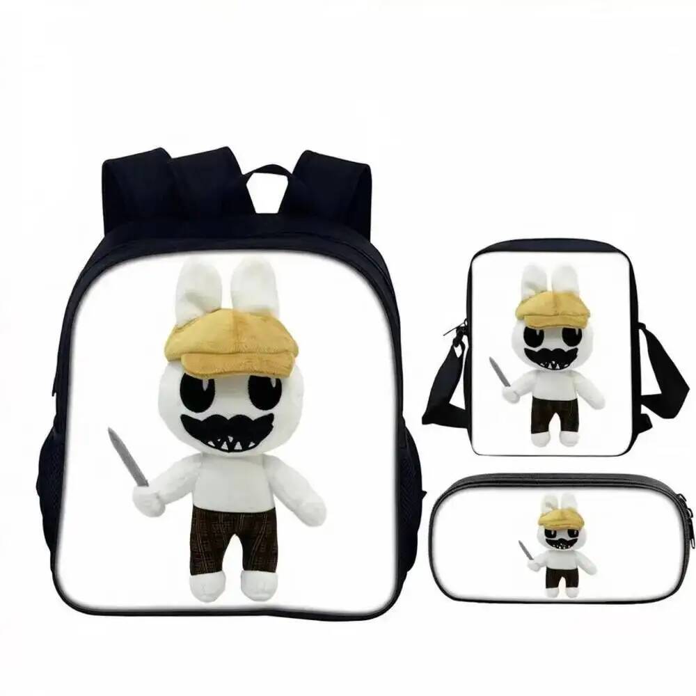 Abnormální batohy do zvířecí nemocnice Batohy do zvířecí nemocnice Anomala Školní taška do zvířecí nemocnice Pouzdro na tužky Pouzdro na tužky Merch