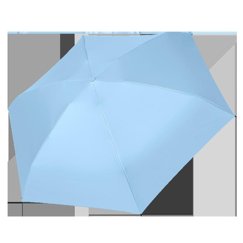 50% off vinyl parasol sunscreen UV protection sun umbrella weather and rain folding pocket umbrella