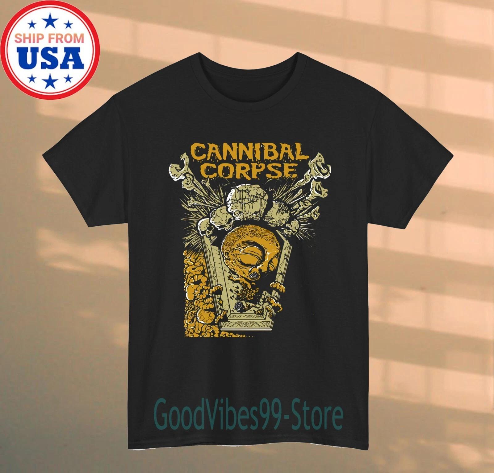 Cannibal Corpse Мужская Черная Размер S-5XL XL