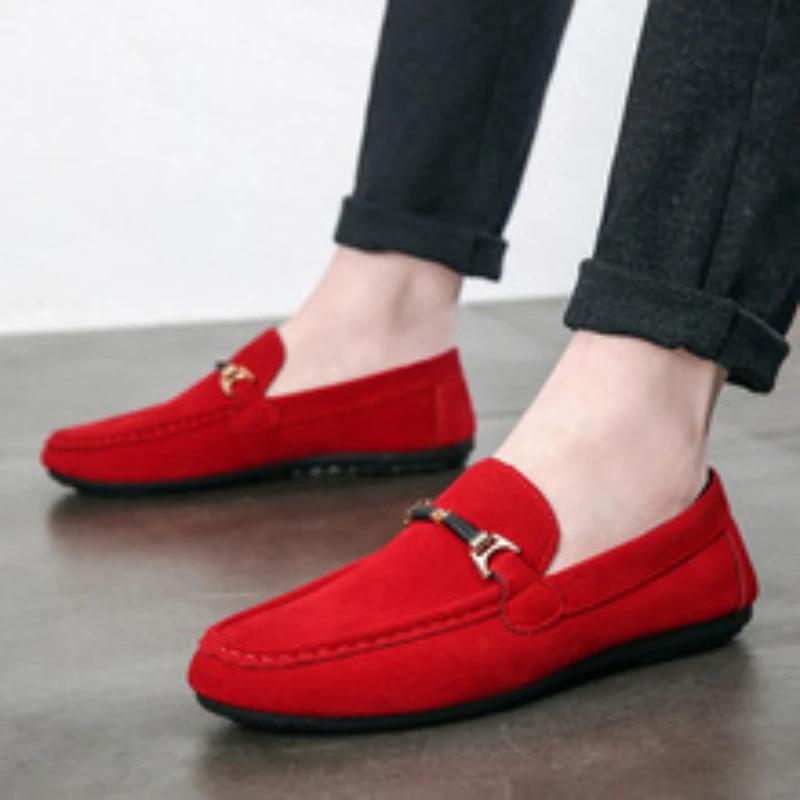 2024 Fashion Business Formal Soft Moccasins Man Loafers High Quality Genuine Leather Shoes Flats Sneaker for Men Hombre Tenis