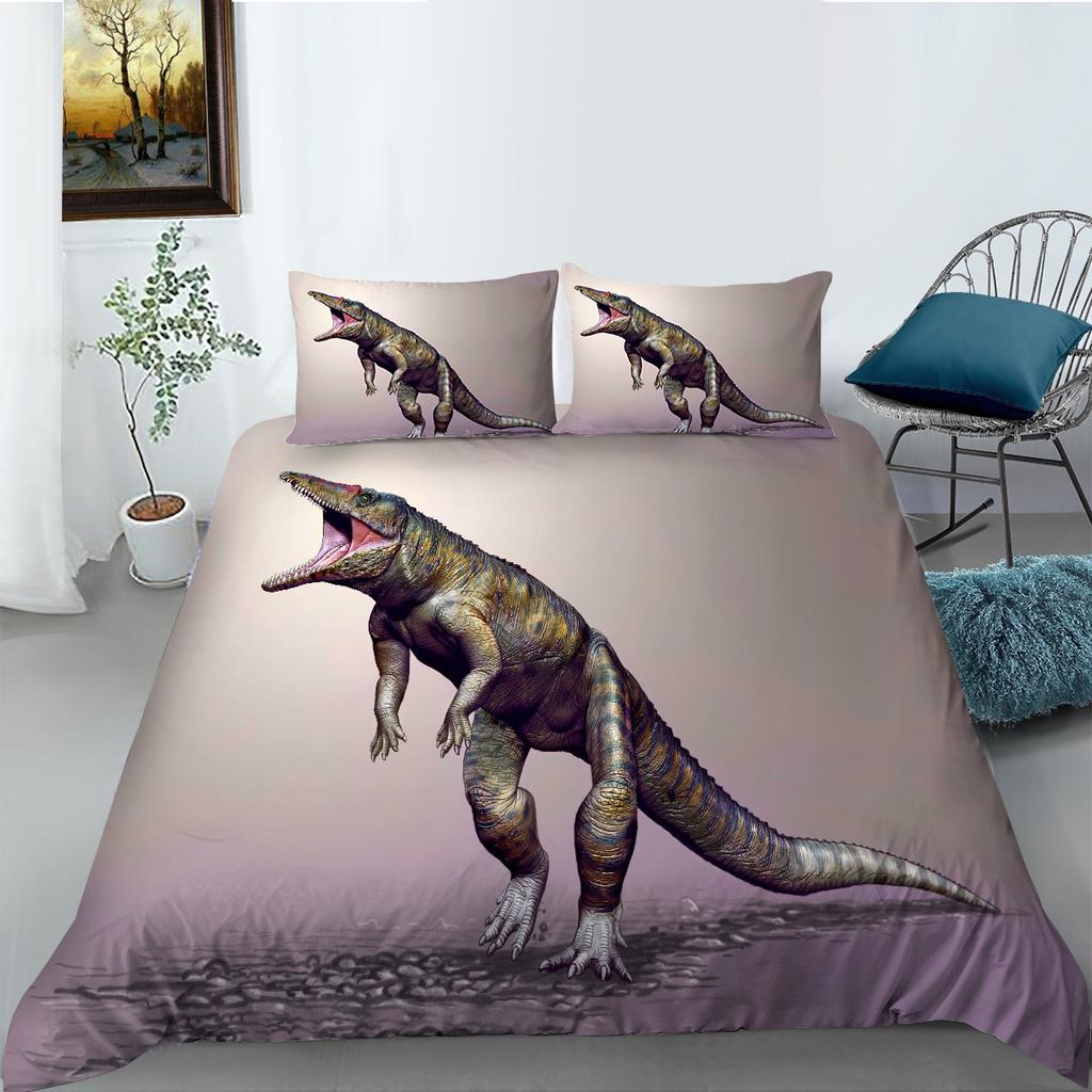 Jurassic Series Digital Printing Polyester Bedding Two Or Three-Piece Set