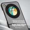 Phone Case for Nubia Flip, Huawei Nubia Flip Protective Cover, Upgraded Skin-Like Matte Lens Full Protection Silicone Case - Smoke Gray