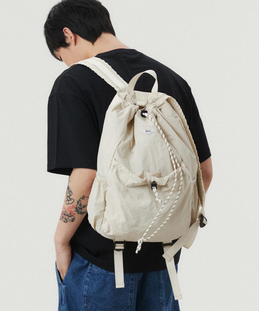 Wmc String Rucksack_Ivory