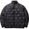 Comfortable Casual Simple Stand Collar Loose Down Jacket Men Outerwear Basic-Black 152447965-3