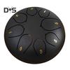 Steel Tongue Drum Rain Chime Hand Drums Sound Healing Instruments Chakra Tank Drum for Musical Education Meditation Yoga Zen