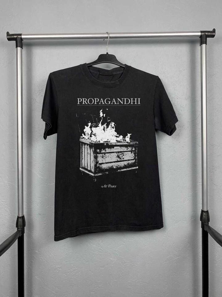 Collection Propagandhi Album Gift For Fan S5XL Black Tshirt Unisex T-Shirt XL