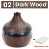 300ml Humidifier Electric Aroma Air Diffuser Wood Ultrasonic Air Humidifier Essential Oil Aromatherapy Cool Mist Maker For Home