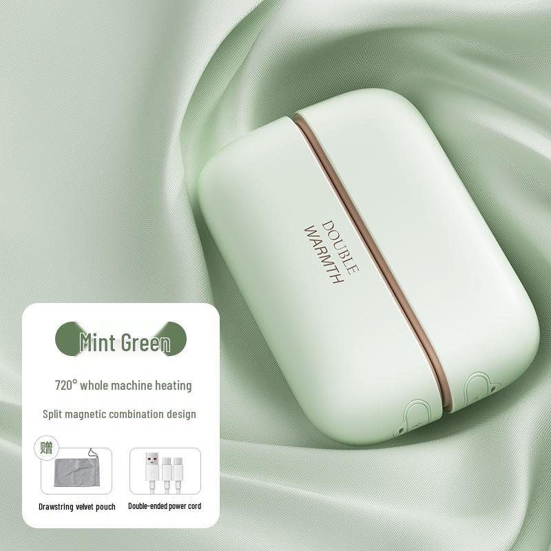 Dual Magnetic Certified 2025 Hand Warmer: Mini Portable, Handheld, Explosion-Proof, Two-in-One Baby Warmer