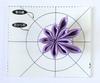 Panami Craft Sparkling Tsumazake Kit Barrette, Purple, LH-406