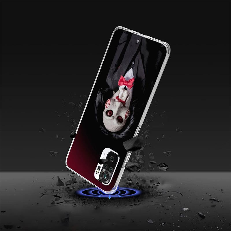 The Jigsaw Killer Horror Phone Case For Xiaomi Redmi Note 15 14 13 12S 12 11 Pro Plus 14S 11S 11E 10 10S 11T 5G Personalized Cov