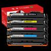 Jingcheng Compatible HP W2040X High Yield 4-Color Toner Set