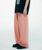 SCULPTOR Check Pin Tuck Pants Pink