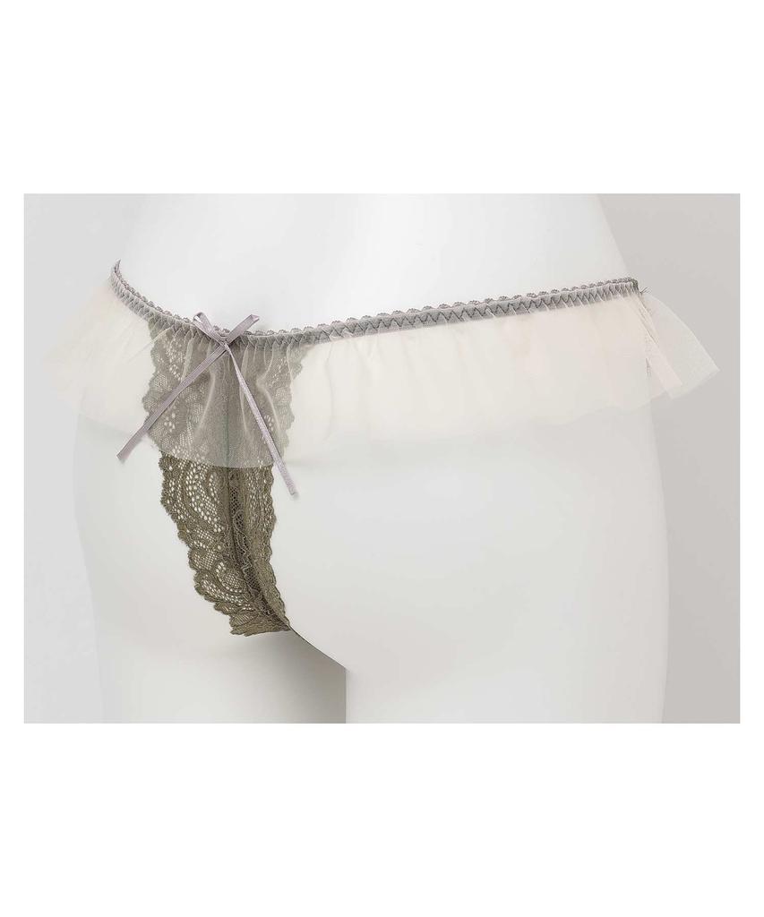 Thong Panties with Smooth Underarm Pair with BYJ665 Amphi/Wacoal Women's Glama-Rich Fit, (PYJ565)