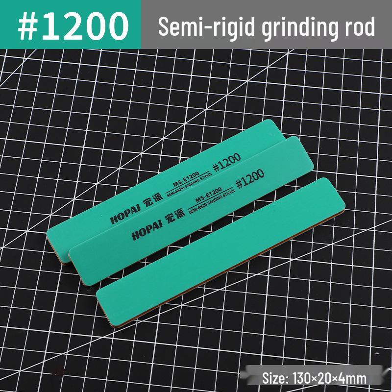 High-Grade Water Washable Semi-Rigid Sanding Stick for Military Model Polishing
