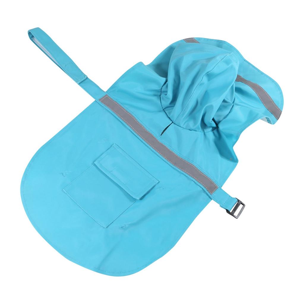 Pet Raincoat Dog Raincoat Labrador Golden -Reflective Snowproof Large Dog Clothes