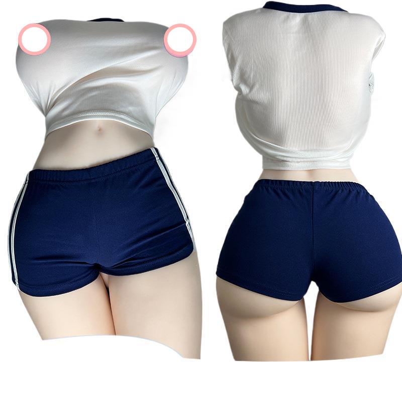 Men's Sex Doll Half Body Masturbation Cup Vagina Sex Anal Sex Big Breast Girlfriend Erotic Sex Toy