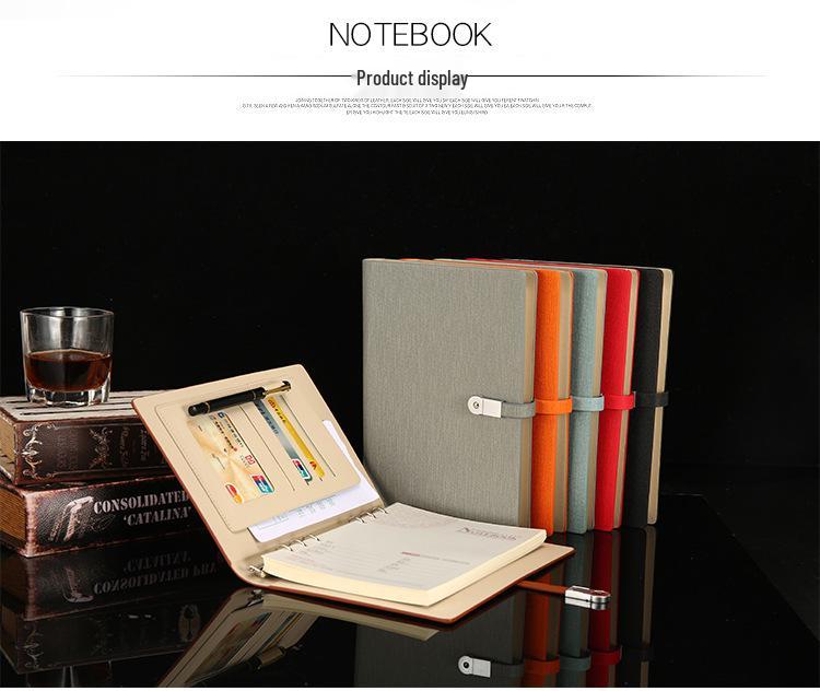 A5 Custom Logo Notebook Gift Set - Perfect for Business Meetings and Recording Notes