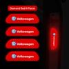 WGLRK1 4Pcs Volkswagen Safety Warning Night Reflection Car Stickers For VW Scirocco GTI Polo Golf CC T5 GTE Passat Variant b6 Jetta