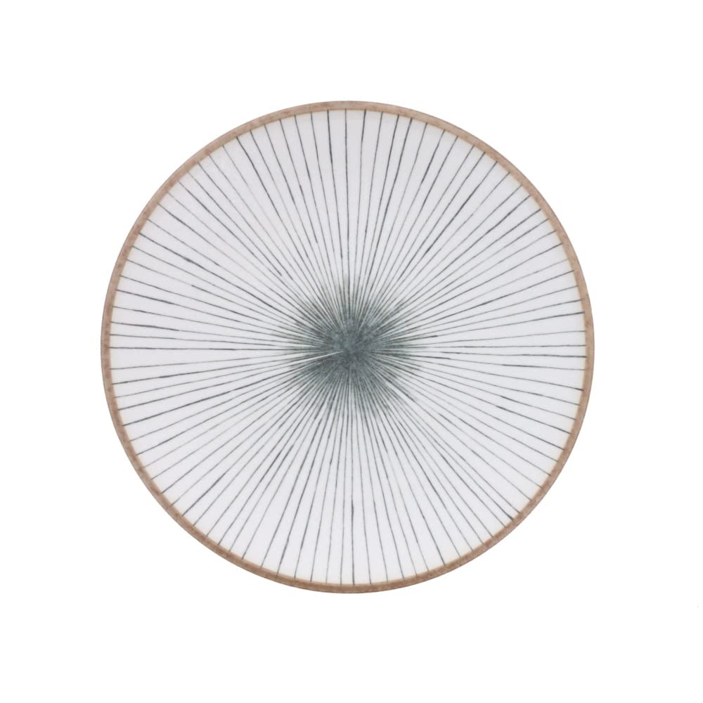 

East Tableware Japanese Tableware Made in Microwave and Dishwasher Large Plate (East Table) Plate, 25.5cm, Tokusa, Japan, Safe,