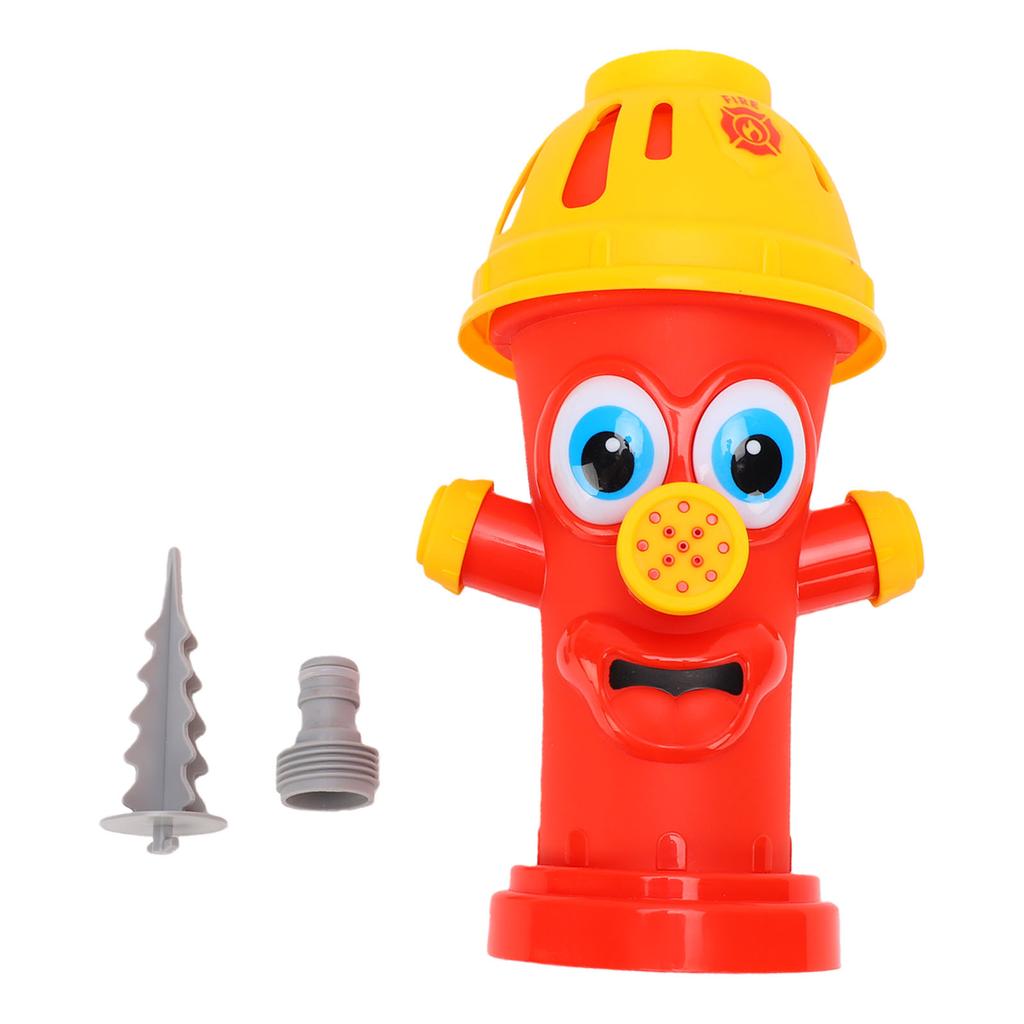 Sprinkler Toy Fire Hydrant Shape Fun Cartoon Water Sprinkler Outdoor Water Play Toy for Kids