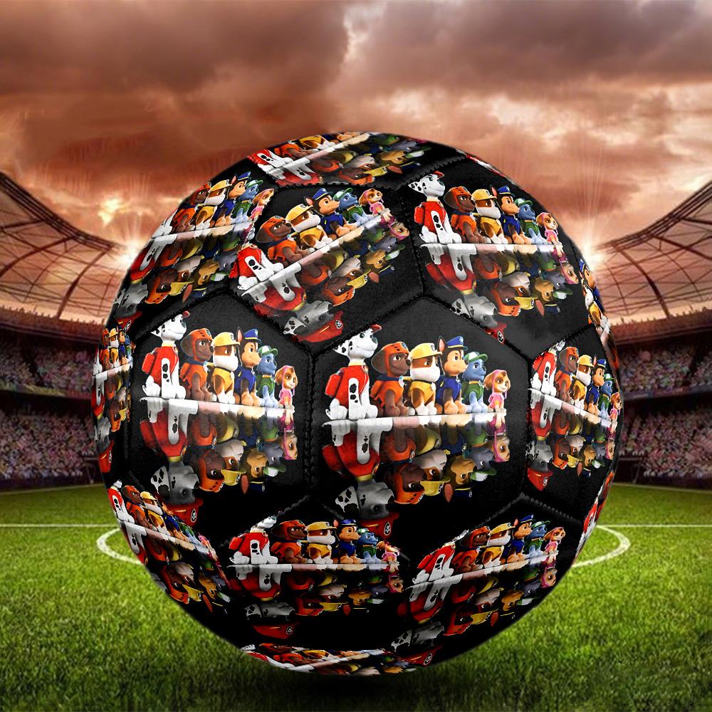 PAW Patrol Print Size 5 Soccer Ball, Standard Match Football for Sports Game and Team Practice, Ideal Gift for Soccer Fans