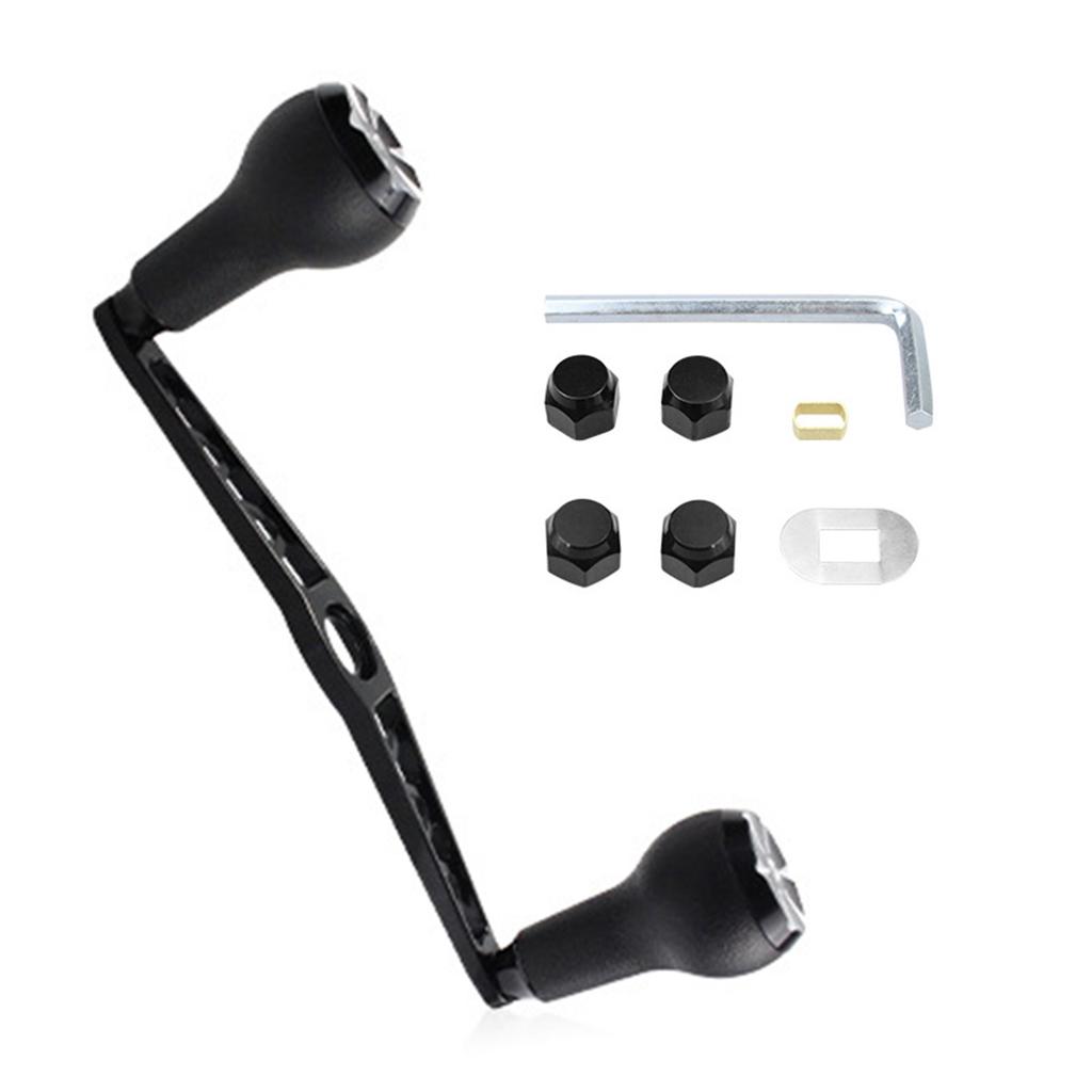Aluminum Alloy Fishing Reel Handle Power Handle Knob Grip Replacement Assembly Parts for Baitcasting Fishing Reel Handle