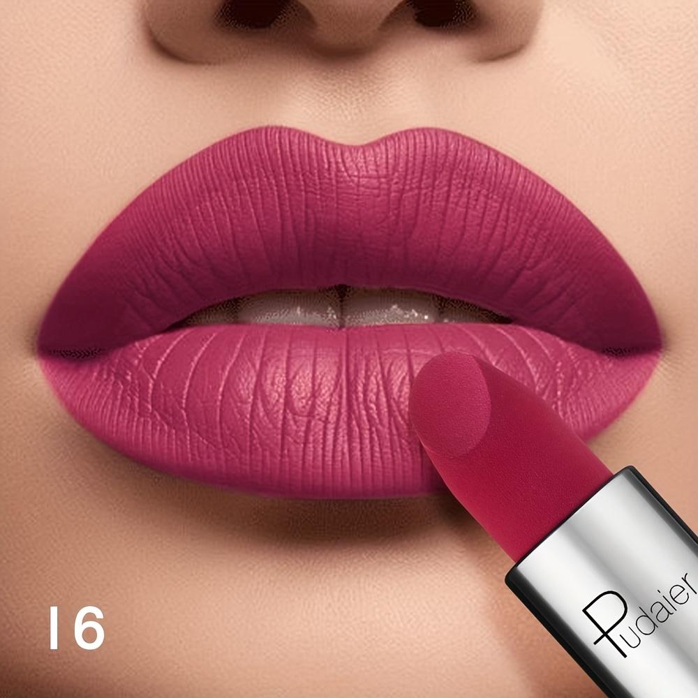 

Водостойкий 24-часовой бархатный матовый блеск для губ увлажняющие нюдовые помады стойкий сексуальный красный оттенок для губ макияж косметический блеск для губ 16