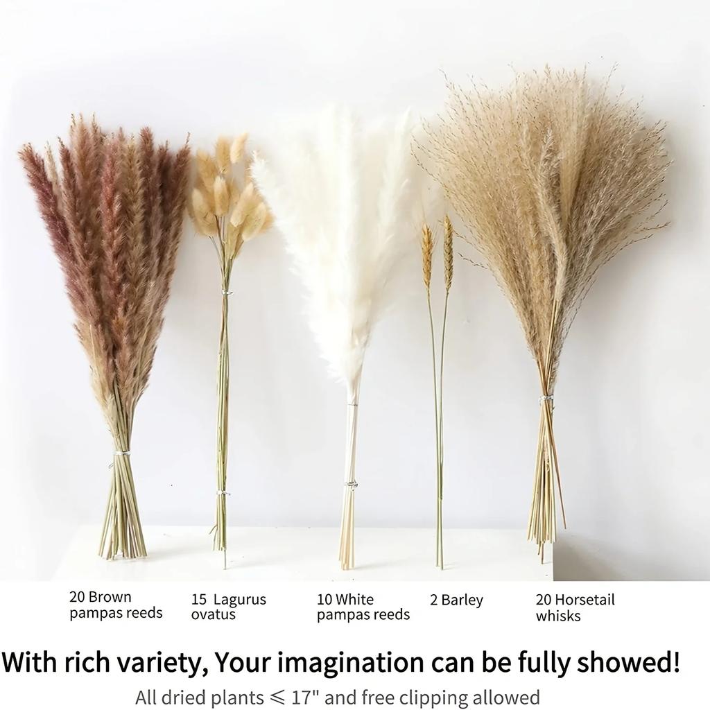 Artificial Reed Plant Bouquet Festival Home Decoration Party Office DIY Table Wedding Decor Accessories Arrange Flower
