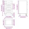 Lucca Kitchen Base Cabinet Artisan Oak Wood Based Material