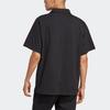 Adidas Originals Essentials Polo Shirt With Solid Logo Men Tops Black HR8677