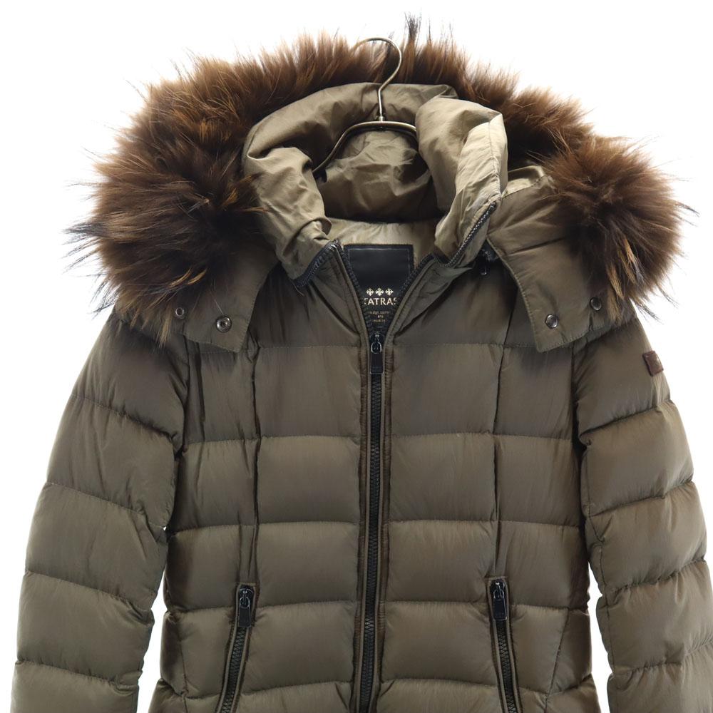 TATRAS Made in Poland Hood fur down coat 1 khaki Hoodie Men's Used