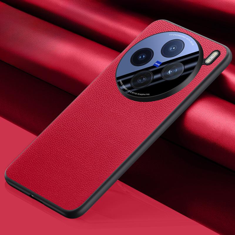 Suitable for Vivox200ultra Phone Case Lens All-inclusive Anti-drop Business Men's and Women's X200u Leather Case