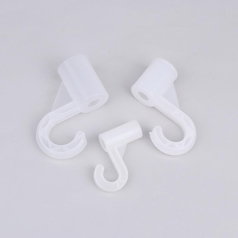 10Pcs Plastic Thickening Hook For Suit Locker Shelf Wardrobe Hook Fittings Diy Party Supplies Children Tent Game Room Joints