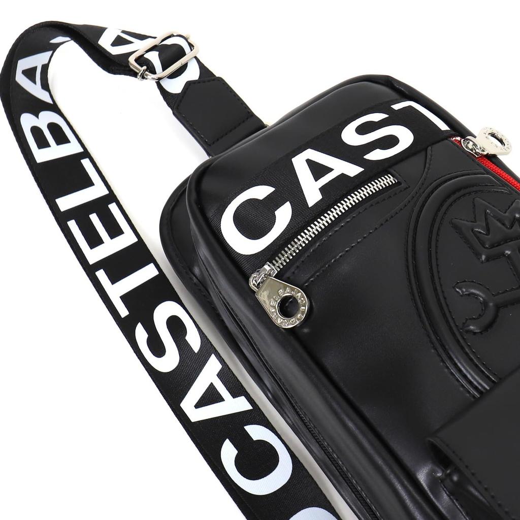 Castelbajac Men's and Women's Dalton 026932 One-Shoulder Bag (White)