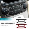 Real Carbon Fiber Dashboard Trim for Honda CR-V 2007-2011 AC Vent Surround